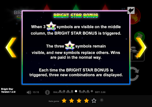 Bright Star Star Bonus